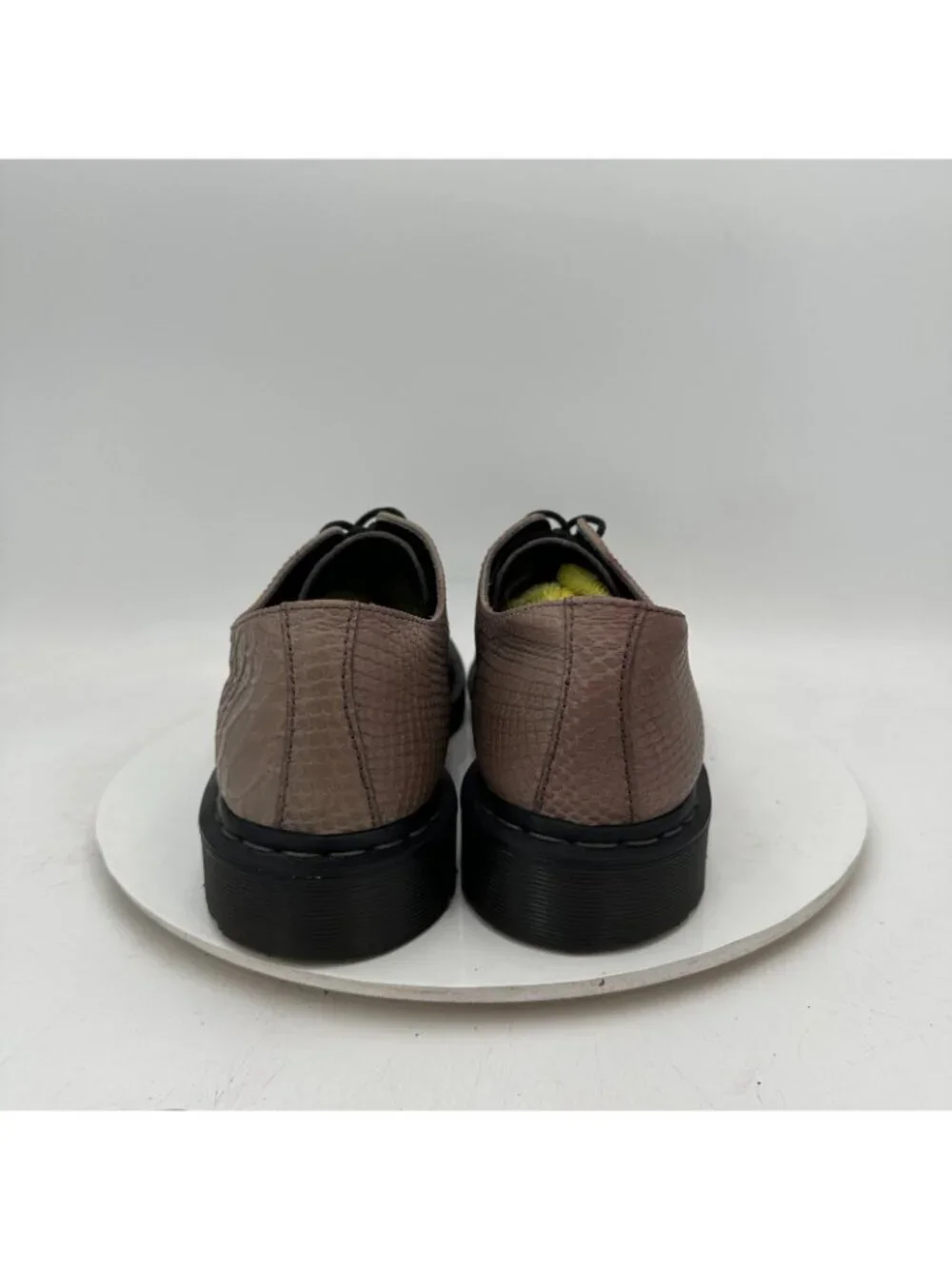 Dr. Martens 1461 Men Size 11 Python embossed Leather 3 Hole Low Derby Shoes